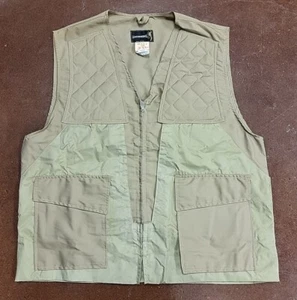 VINTAGE Browning Hunting Vest Mens XL Brown Utility Pocket Made In USA 90s - Picture 1 of 4