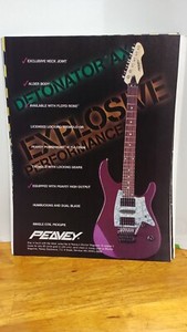 PEAVEY DETONATER GUITAR 1996  PRINT AD 11 X 8.5 00295