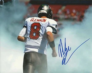 FOTO AUTÓGRAFA 8X10 FIRMADA POR MIKE GLENNON DE LOS TAMPA BAY BUCCANEERS - Imagen 1 de 1