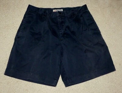 Pantalones Cortos Hombre Structure 34" Cintura Azul 100% Algodón Excelente A Foto 1 de 4