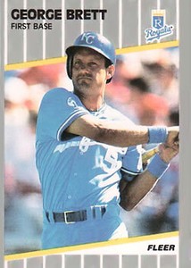 1989 Fleer #277 George Brett NM-MT