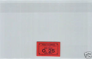 ALGERIE REGION DE MOSTAGANEM 25 CENTIMES ND N° 10233 PIROT 3 - Picture 1 of 2