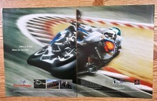 Tourist Trophy The Real Riding Simulator PS2 2006 Vintage Motorcycle Ad/Poster