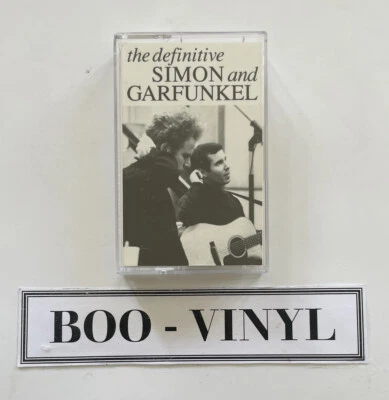 Simon & Garfunkel – The Definitive - Cassette Tape Album -paper labels Ex / Ex Foto 1 de 4