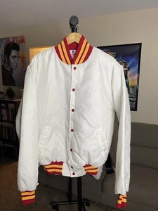 Chaqueta Universitaria De Colección Satén Para Hombre Grande Houston Rockets/Washington Commanders - Imagen 1 de 5