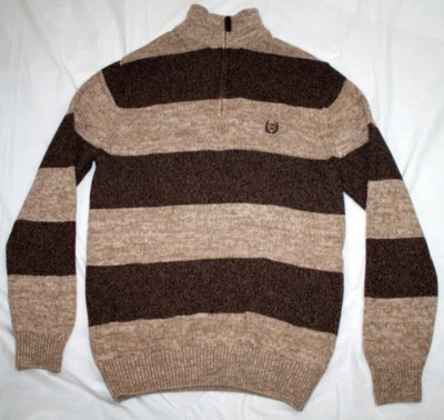Chaps Mens Long Sleeve 3/4 Zip Pullover Sweater Size Small - Image 1 of 4
