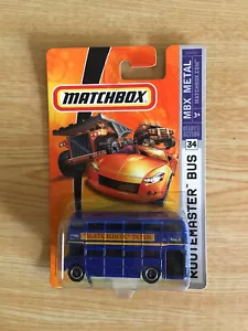 2007 Matchbox Routemaster Bus #34 NEW - Picture 1 of 2
