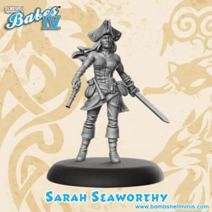 Bombshell Miniatures: Sara Seaworthy - resin - Picture 1 of 1