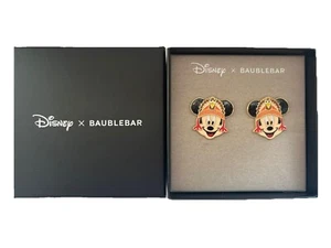 Disney X Baublebar Mickey Mouse Thanksgiving Türkei Urlaub Ohrringe NEU - Bild 1 von 2