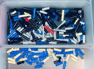 Lego Axel Lot of 175 Pin Friction Ridge Short Tow Ball 1/2 w/o FR 1L 2L - Picture 1 of 1