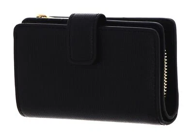 COCCINELLE portefeuille Leather Wallet Noir - Photo 1/4