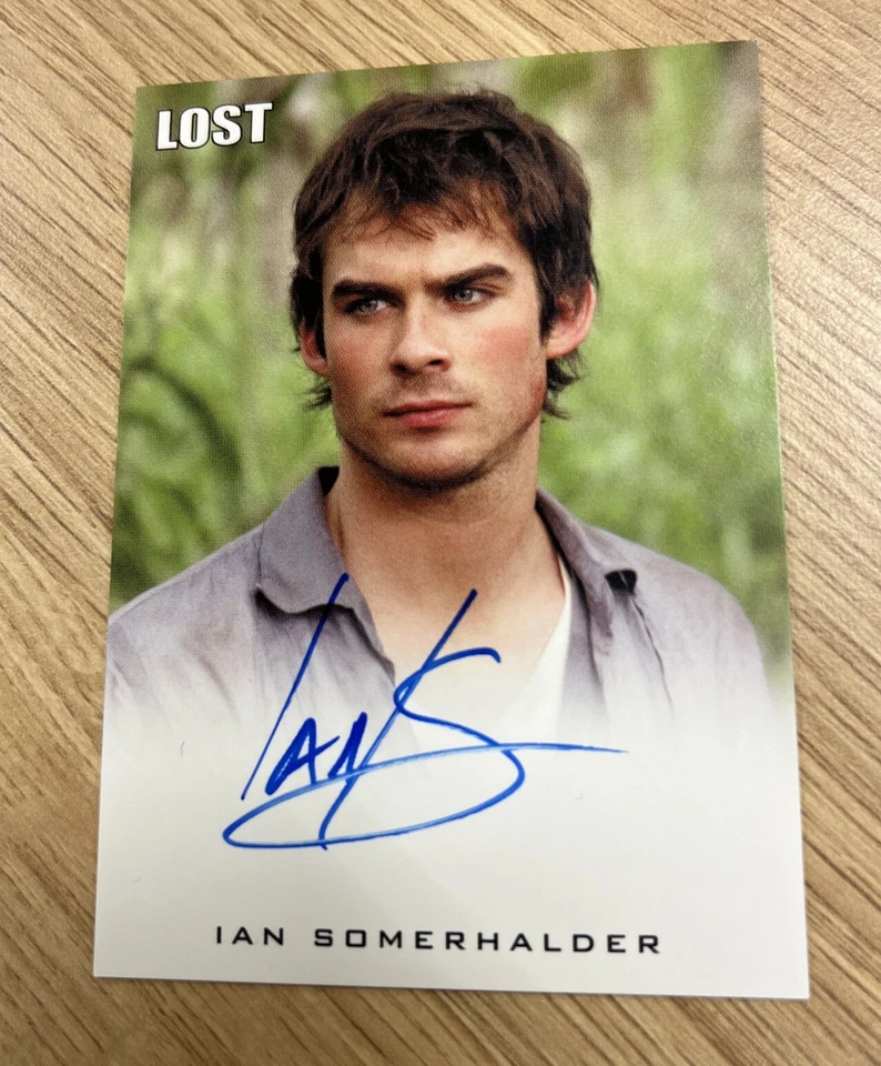 Lost Seasons 1 - 5 : Autograph Card Ian Somerhalder as Boone Carlyle - Image 1 of 1