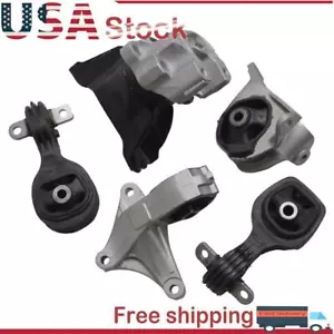 5PCS Motor Mount Set fit 2012-14 Honda CRV (2.4L 4-cyl) FWD AWD Engine Mount Kit - Foto 1 di 8