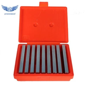 Steel Parallel Set 9 Pair 1/4 inch Thick 6 inch Long 0.0002 inch Precision - Picture 1 of 12