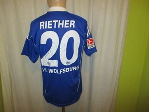 VfL Wolfsburg Adidas Formotion Matchworn Trikot 2010/11 + Nr.20 Riether Gr.M - Picture 1 of 7