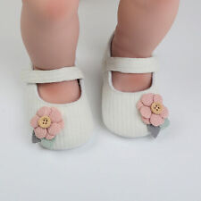 1 Pair Crib Shoes Flower Decoration Anti-skid Toddles Crib Shoes Breathable