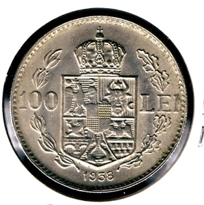 ROMANIA - 100 LEI 1938 UNC KM# 54, RARE - Picture 1 of 2