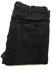 Wrangler men's jeans Larston slim tapered W38 L32 black stretch LEVF593