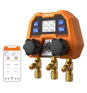 Elitech Misuratore di Refrigerante Manometro Digitale per Sistema, DMG-4B - Bild 1 von 8