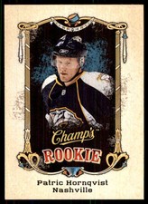 2008-09 Upper Deck Champ's Patric Hornqvist Rookie #173