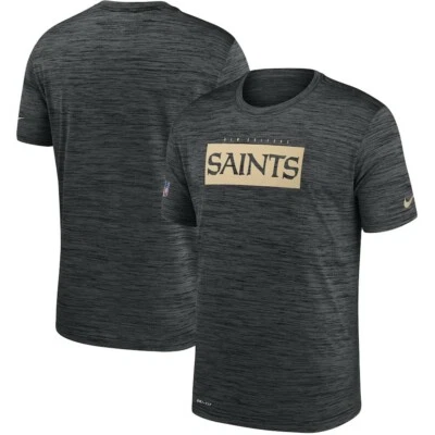 Camiseta DRI-FIT New Orleans Saints para Hombres Nike Legend Velocity - XL y Grande - Nueva con Etiquetas Foto 1 de 4