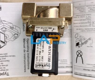 New For Burkert High Pressure Solenoid Valve 5281A G1/2 00134320 230V 2-16bar - Image 1 of 4