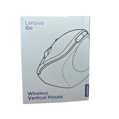 100% Original Lenovo Go Advanced Ergonomic Design Wireless Vertical Mouse Mice - Image 1 of 4