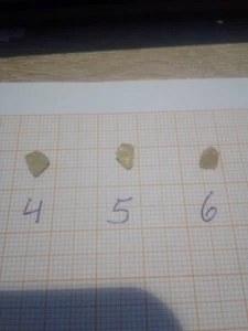 einzelner echter hellgelber Aquamarin ,roh, rough Transparent nr. a 5 - Bild 1 von 1