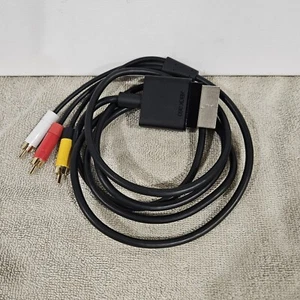 Offical GENUINE MICROSOFT XBOX 360 Composite AV Cable - Picture 1 of 2