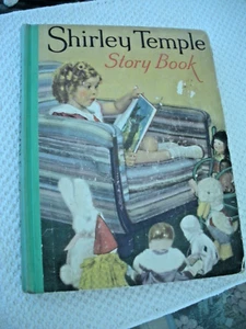 1935 Sherley Temple Story Book Hard cover 23 stories - Imagen 1 de 1