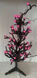 LED Tree Halloween Light Birch Party Hanging Ornaments Decor Lamp Home 24" Tall - Picture 1 of 9