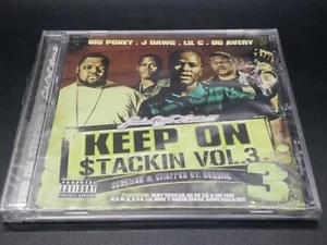 Big Pokey J Dawg Lil C OG Avery – Keep On Stackin Vol. 3 Screwed & Chopped NEW! - Picture 1 of 12