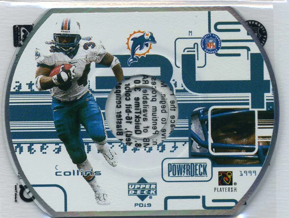 CECIL COLLINS 1999 UPPER DECK Powerdeck ROOKIE CD-ROM #PD-19 - Image 1 of 1