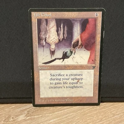 MTG Magic The Gathering- LIFE CHISEL, Legends - Image 1 of 3