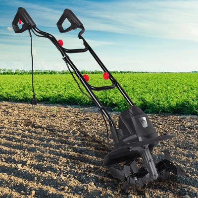 BRAST Motorhacke Elektro | 1050 Watt | Gartenfräse Kultivator Ackerfräse Hacke - Bild 1 von 4