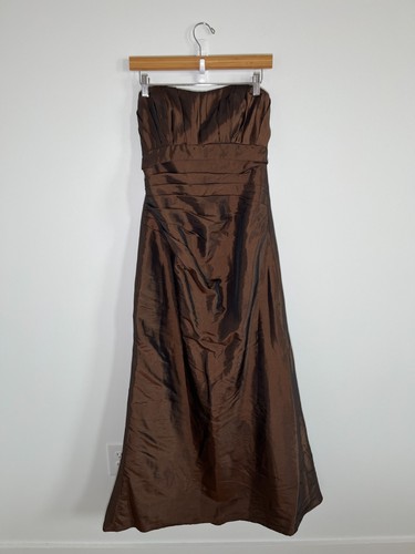 button down maxi dress tiered button-down – Lauren Liess cat_occasion_wear Faux Leather and Mesh Size:M / 12