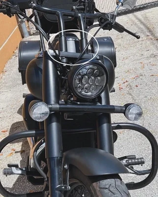 Elevadores de manillar de motocicleta CNC 2,5" para Honda Shadow Phantom VT750C2B ABS 2023 Foto 1 de 4