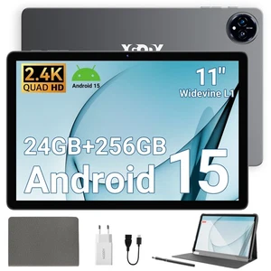 XGODY 11" Android15 Tablet Octa core 2025 Neuest 8000mah 24GB+256GB 4G LTE GPS - Picture 1 of 24