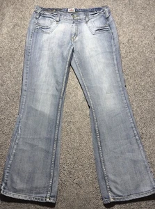 Jeans Colours Of The World para mujer talla 42 (8-10) tiro medio corte bootcut azul claro - Imagen 1 de 15