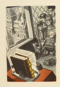 SILVESTRE de SACY - Zehn Legenden am Buchrand 1930 Stiche von Jean Bruller - Bild 1 von 1