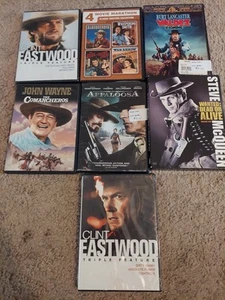15 DVD Western Lot + 1 Season steve McQueen Wayne Lancaster - Imagen 1 de 5