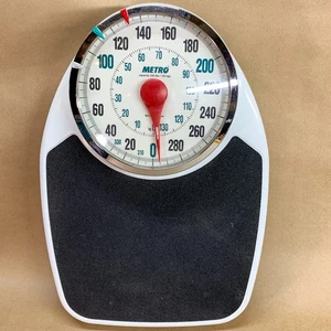 Metro Large Dial Mechanical Scale 330lbs 150kgs Vintage Bathroom Model-RSC - Picture 1 of 15