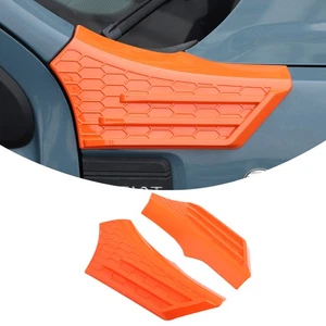 ABS Orange Car Hood Side Fender Trim Accessories Cover For Ford Maverick 2022+ - Picture 1 of 12