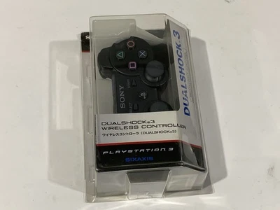 NEW Sony Charcoal Rare Black OEM PlayStation PS3 DualShock 3 Wireless Controller - Image 1 of 4