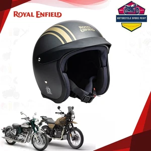 Royal Enfield ISI Certified Open Face Riding Helmet Excellent Impact Protection - Picture 1 of 9