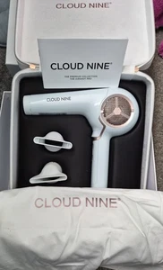 CLOUD NINE Hair Dryer Airshot Pro White | Official Cloud Nine | Free Shipping UK - Picture 1 of 5