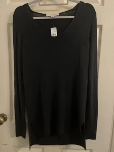 Ann Taylor LOFT in size xs black Lightweight Jumper- new with tags - Picture 1 of 6