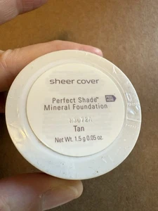 Sheer Cover Tan Foundation Perfect Shade Mineral Foundation Tan 1.5g - Picture 1 of 3