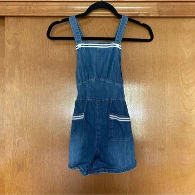Mameluco Ralph Lauren para niña de algodón denim azul talla 8 Foto 1 de 4