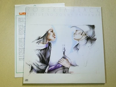 Roberta Flack Featuring Donny Hathaway  (Promotion Copy + Promo-Sheet, Unplayed) - Bild 1 von 4